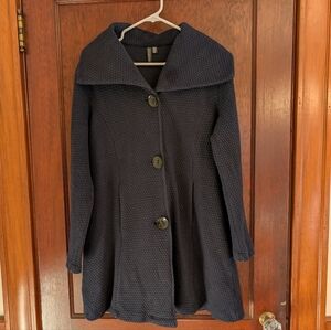 Shannon Passero Cotton Blend Quilted Peacoat